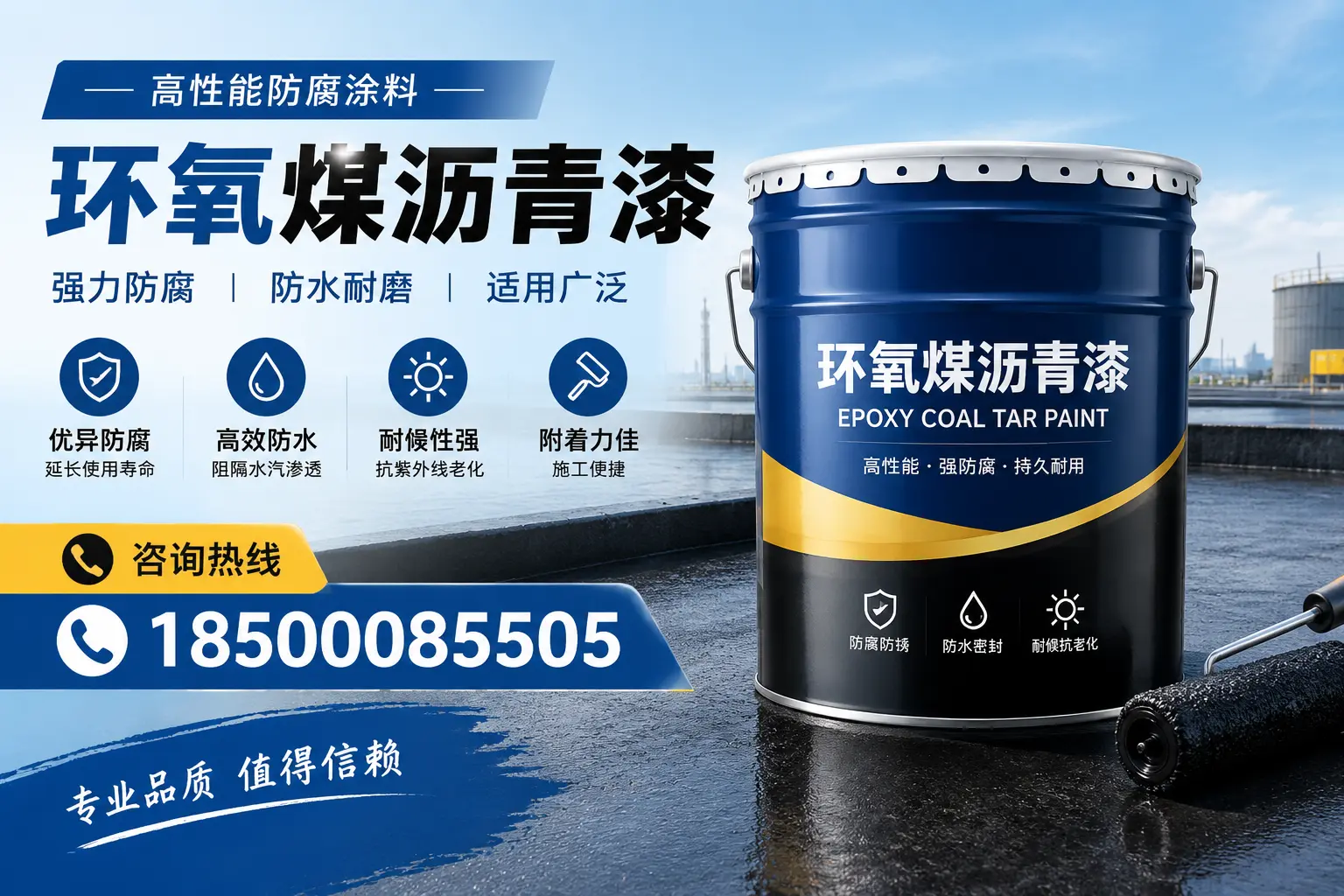 环氧煤沥青漆的主要成分与功能，荆州用户深度了解
